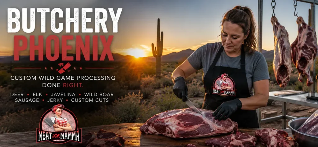 Phoenix butchery for wild game processing
